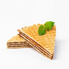 Вафли БЕРМУДСКИЙ ТРЕУГОЛЬНИК (вареная сгущенка) 2 кг